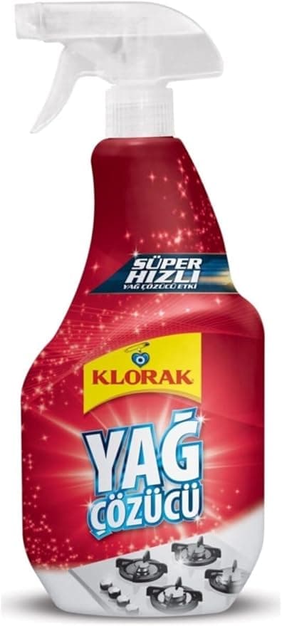 Klorak Yağ Çözücü Sprey 750 ml