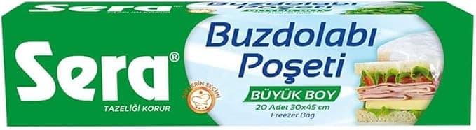 Sera Buzdolabı Poşeti Büyük 20