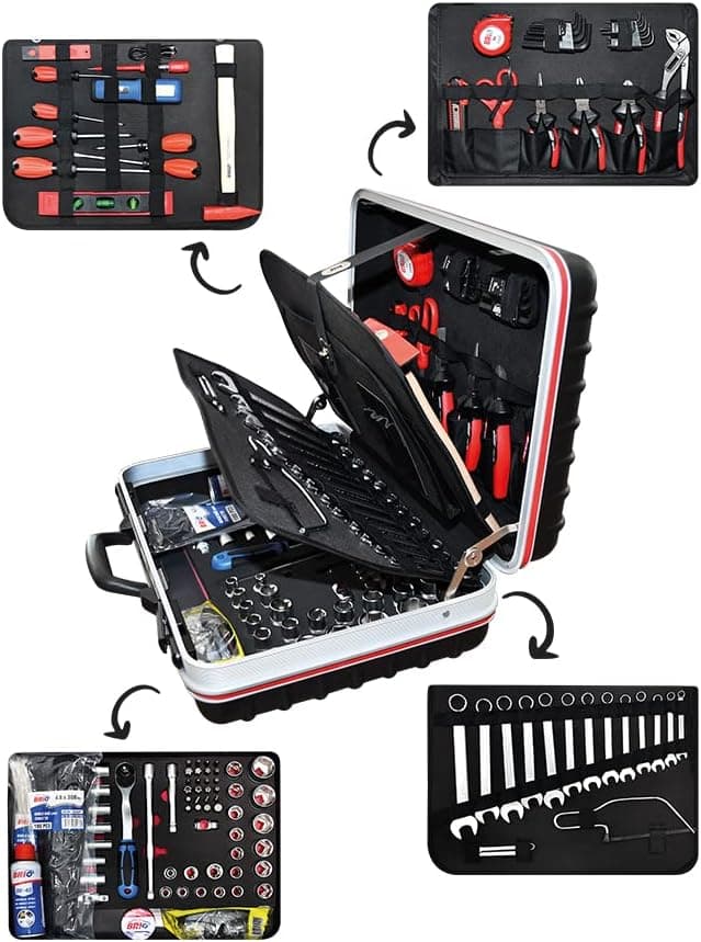 BRİO 007 BOND PRO 113 PARÇA SERVİS TAKIM ÇANTASI