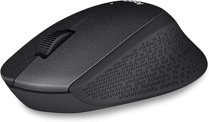 Logitech M330 Sessiz Kablosuz Mouse, Sağ Elle Kullanıma Uygun, 10 m Kullanım Mesafesi, 1.000 DPI Yüksek Hassasiyetli Optik İzleme, 18 Ay Pil Ömrü, Siyah