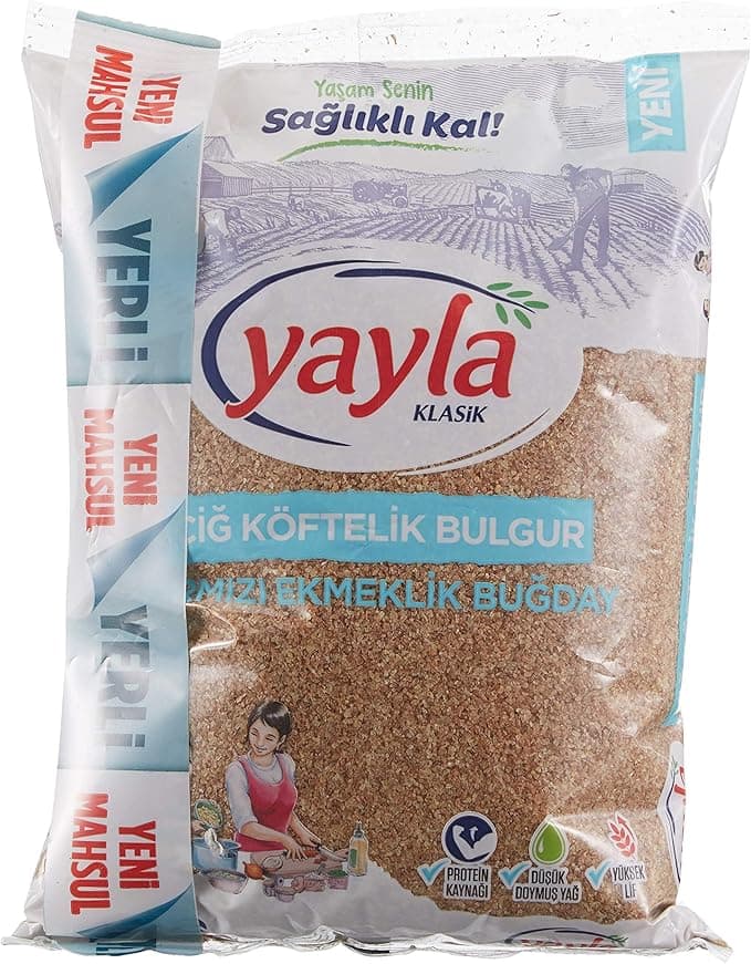 Yayla Çiğ Köftelik Bulgur (1 Kg)
